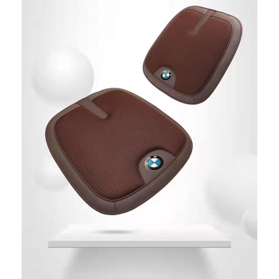 を販売 BMW 通気性3D蜂の巣形状メッシュ生地 シートクッション 座面クッション BMW 座布団 X1 X2 X3 X4 X5 X6 X7 シリーズ 3 5 7 2個