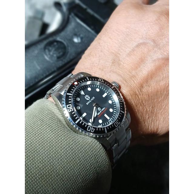 【Brigade】ブリゲード サブコマンダー ノンデイト SWISS セリタ エラボレ SW200-1 自動巻き サブマリーナー 英国海軍 モデル MADE IN USA サファイアの画像