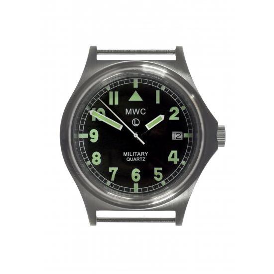 ミリタリーウォッチ MWC時計 腕時計 G10BH サテンフィニッシュ デート モデル バッテリーハッチ クォーツ NATOストラップ ２本付き｜mwcunlimited｜04