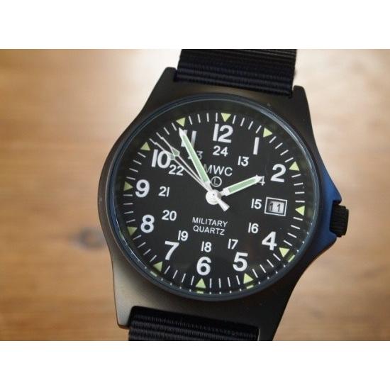 MWC MWC時計 G10LM デート 米軍24時間表記 PVD ブラック送料無料