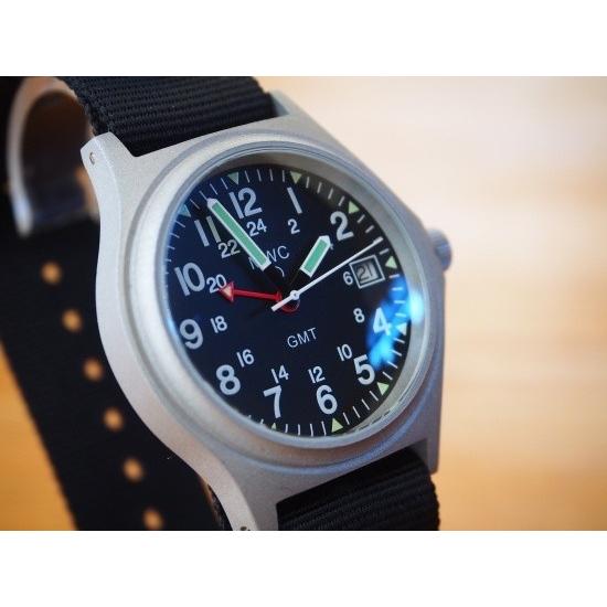 MWC腕時計/ GMT G10 SS 1224/24時間ダイアル/米軍仕様　クォーツRonda515.24/40mm｜mwcunlimited