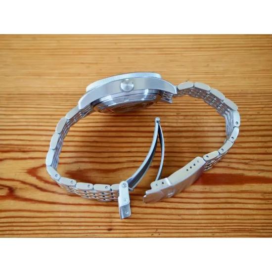 【New】ミリタリーウォッチ MWC時計 1960s 39mm ハイブリッド 300m ダイバーズ サブマリーナ  ステンブレスレット メカクォーツ SEIKO VH31 レトロペイントの画像