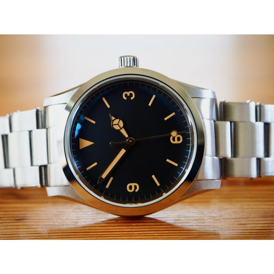 【最終値下げ】 MWC時計 クラシック エクスプローラー 1950 ~60s 36mm 25 石/26石 自動巻き アドベンチャー ウォッチ、レトロ夜光ペイント サファイア風防 リベットブレス　Ex1 【AAA8966095548】(32108円)