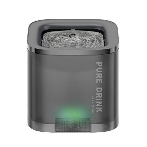 Petkit Cybertail ペット用 みずのみ器 自動給水器 循環式 犬 猫 静音ポンプ 自動パワーオフ 1 85l大容量 ブラック 浄水器カートリッジ Www Mantraman Com Mx