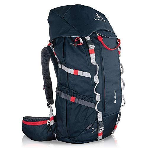 在庫一掃 Nordkamm バックパック 50l 10l 大容量 軽量1 7kg 防水 レインカバー ザック 長期旅行 登山 防災 アウトドア日本 メーカー包装済 Menumaui Com