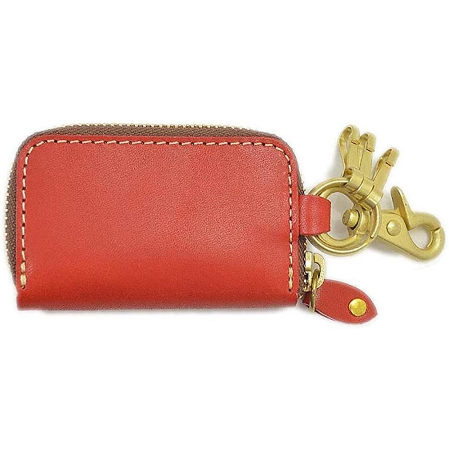 最も Lah 05 レッド キーケース キーケース スマート リベロ Libero 日本製 レッド 栃木レザー 本革 キーケース