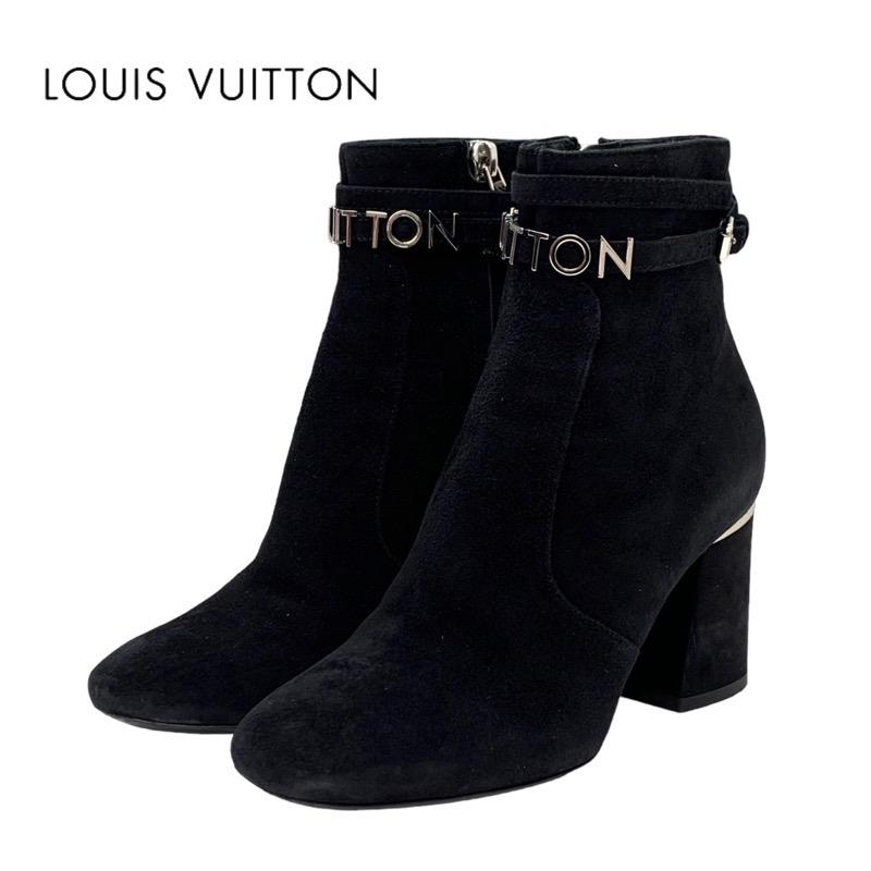 ヴィトン LV コールバックライン ショートブーツ ブラック 【公式通販】