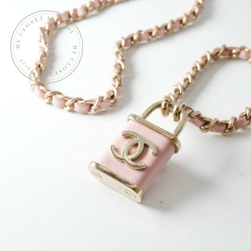 CHANEL（シャネル） ネックレス ペンダント チョーカー ピンク