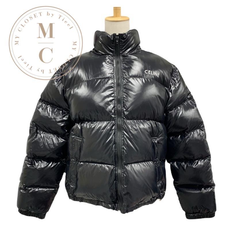 CELINE（セリーヌ） アウター ダウンジャケット ロゴ ナイロン