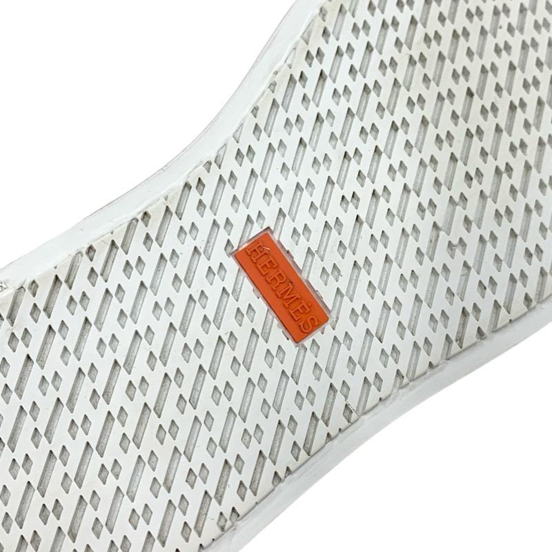 エルメス HERMES デイドリーム スニーカー 靴 シューズ スエード ムートン ブラウン シルバー ハイカットスニーカー ケリー金具_7