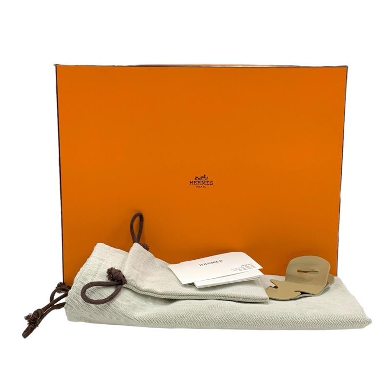 エルメス HERMES デイドリーム スニーカー 靴 シューズ スエード ムートン ブラウン シルバー ハイカットスニーカー ケリー金具_9