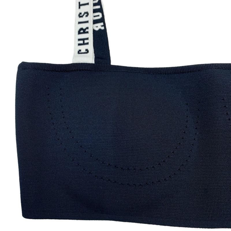 クリスチャンディオール CHRISTIAN DIOR トップス ブラック ホワイト 未使用 ブラトップ_4