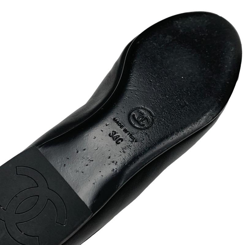 CHANEL（シャネル） フラットシューズ 靴 シューズ レザー