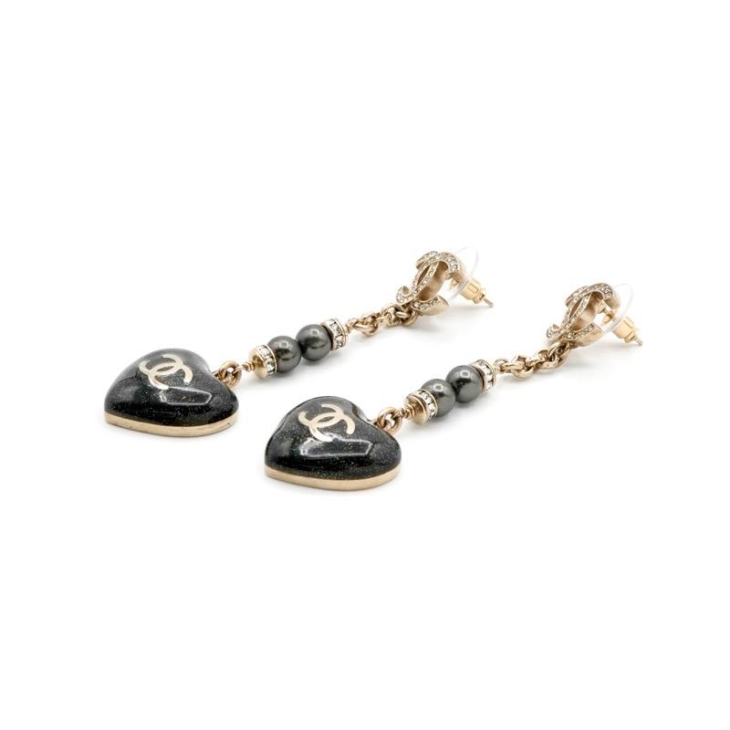 CHANEL（シャネル） ピアス イヤリング ゴールド ブラック ココマーク
