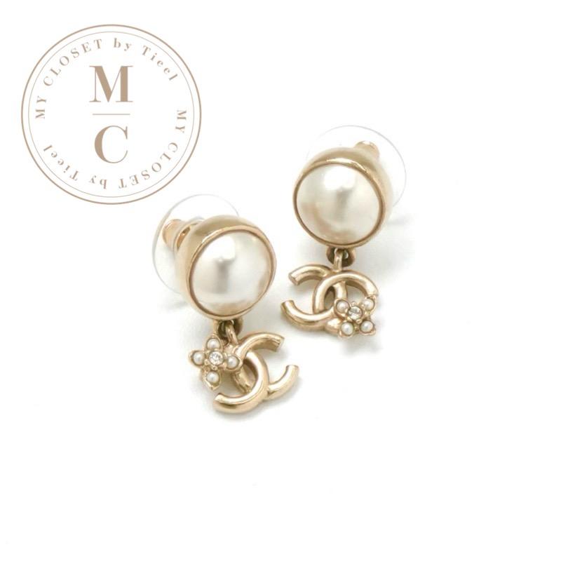 CHANEL（シャネル） ピアス イヤリング ゴールド ココマーク ライン