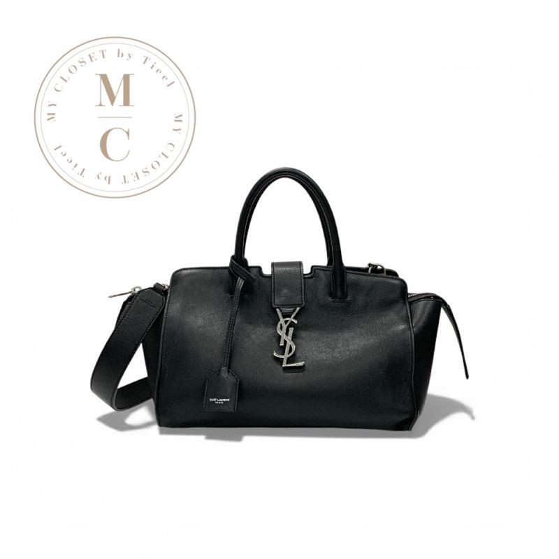 【ユリ】サンローラン　カバス　ハンドバッグ　ショルダー SAINT LAURENT サンローラン バッグ ショルダーバッグ ブラック