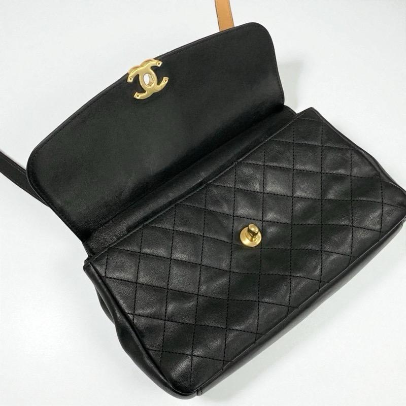 CHANEL（シャネル） バッグ ショルダーバッグ レザー ブラック 黒 