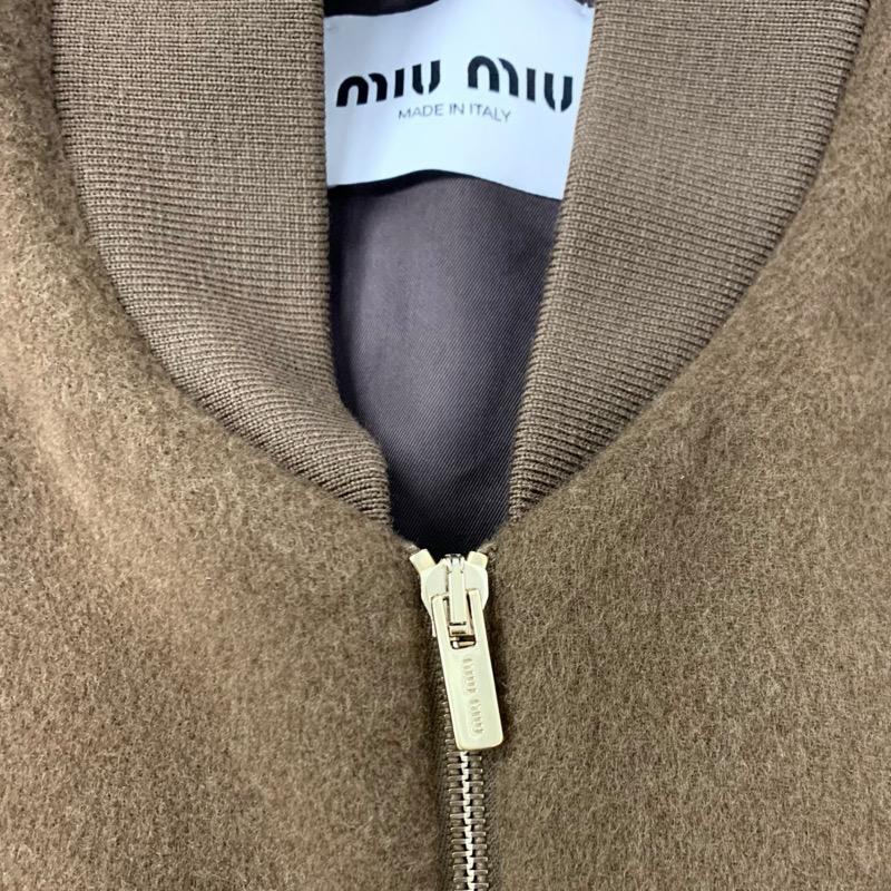 miu miu（ミュウミュウ） アウター バージンウール ダブルベロア