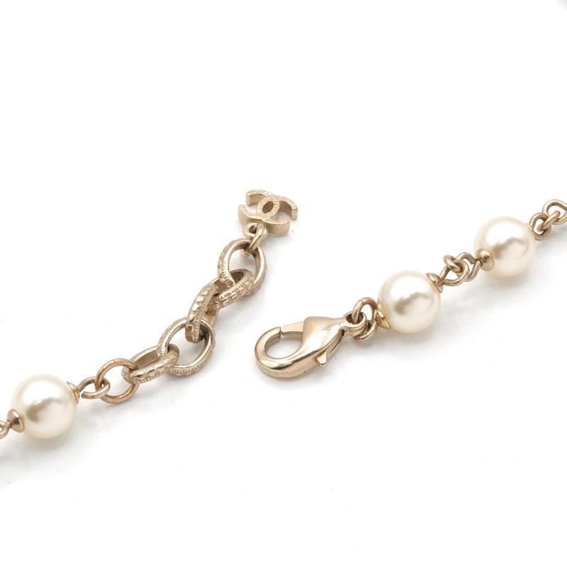 シャネル CHANEL ネックレス ペンダント チョーカー ゴールド ココマーク ロングネックレス_3