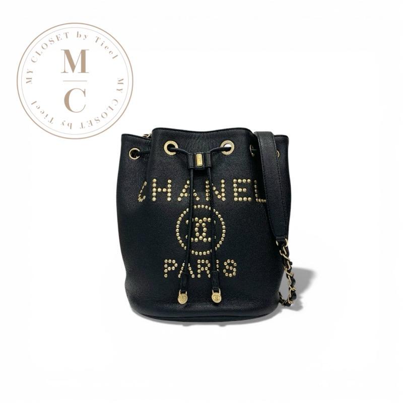 シャネル ココマーク キャビアスキン チェーンショルダーバッグ ブラック CHANEL（シャネル） バッグ ショルダーバッグ キャビアスキン ブラック