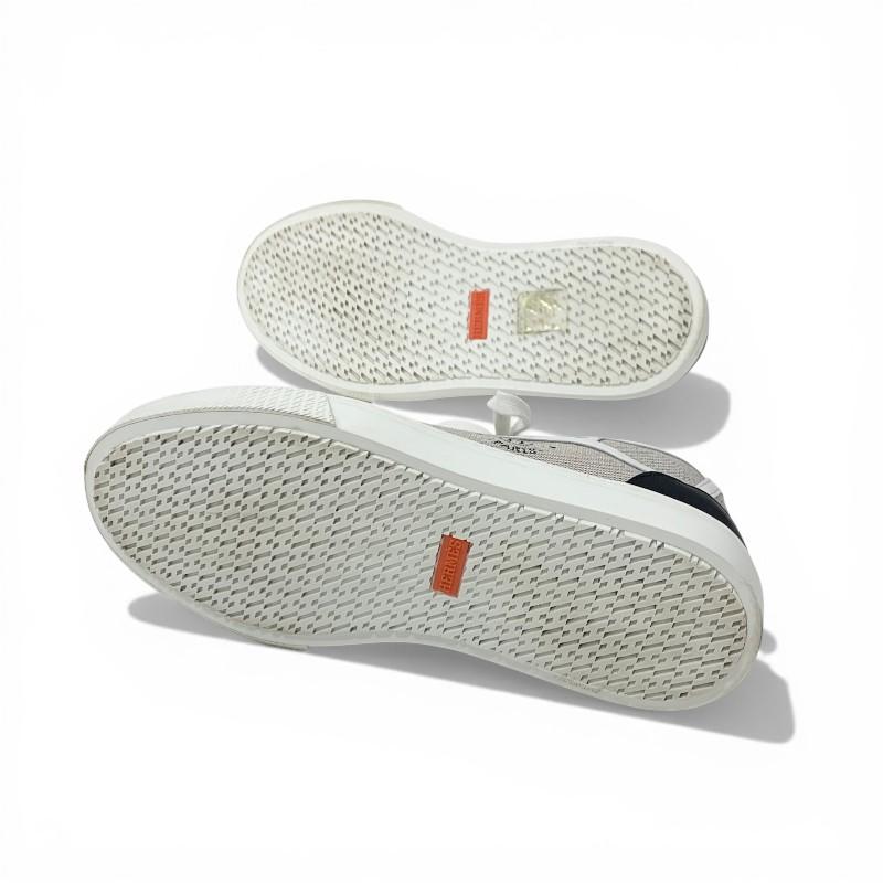 HERMES（エルメス） ゲット スニーカー 靴 シューズ キャンバス レザー 