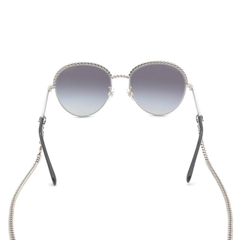 CHANEL（シャネル） サングラス シルバー ブラック ココマーク