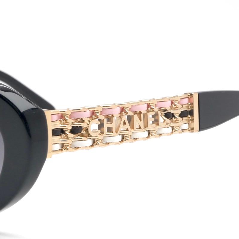 シャネル CHANEL サングラス ブラック ゴールド アイウェア ココマーク
