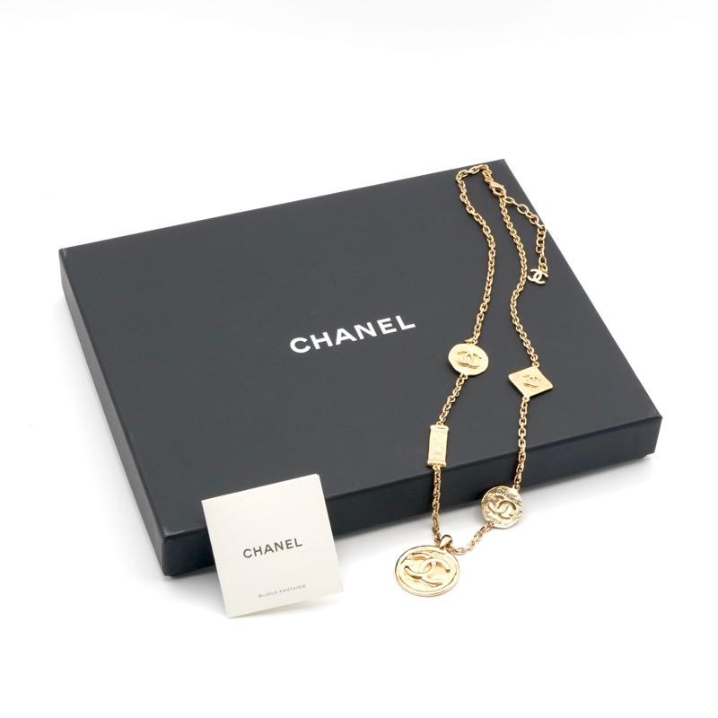 CHANEL（シャネル） ネックレス ペンダント チョーカー ゴールド ココ 