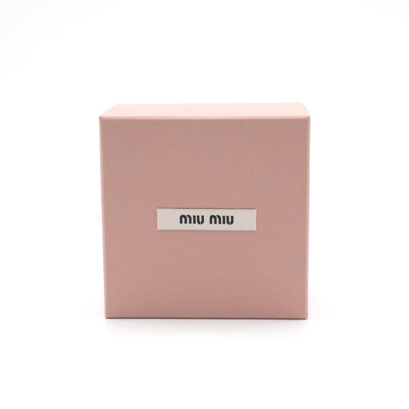 miu miu（ミュウミュウ） キーケース キーアクセサリー レザー レッド