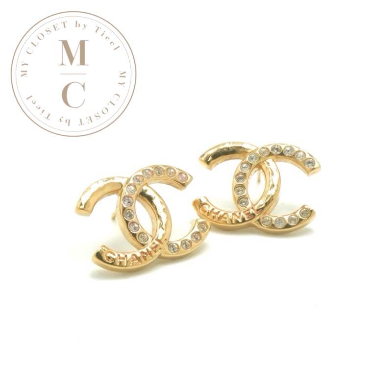 CHANEL（シャネル） ピアス イヤリング ゴールド ココマーク ライン