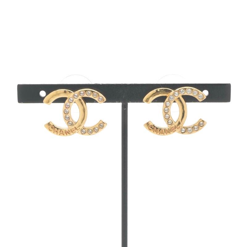 CHANEL（シャネル） ピアス イヤリング ゴールド ココマーク ライン
