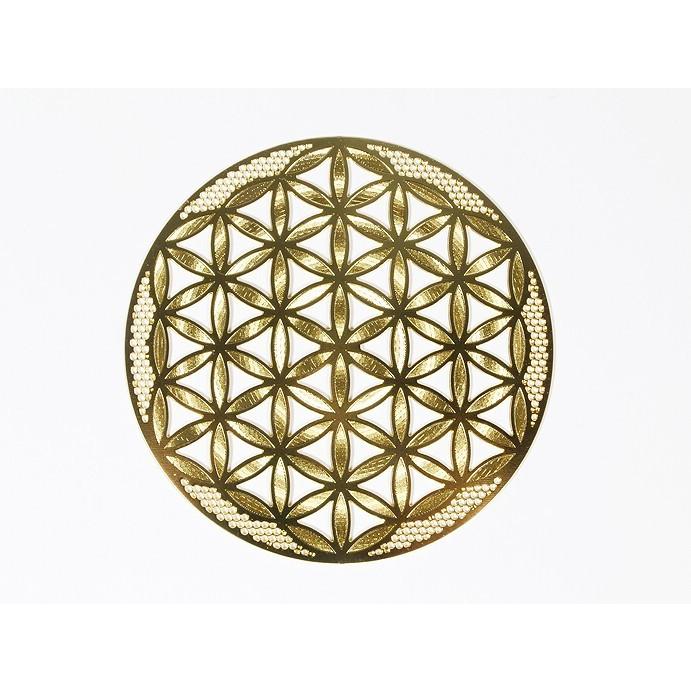 エナジーカード　フラワーオブライフ /Flower of Life（活性化）　神聖幾何学模様｜my-earth