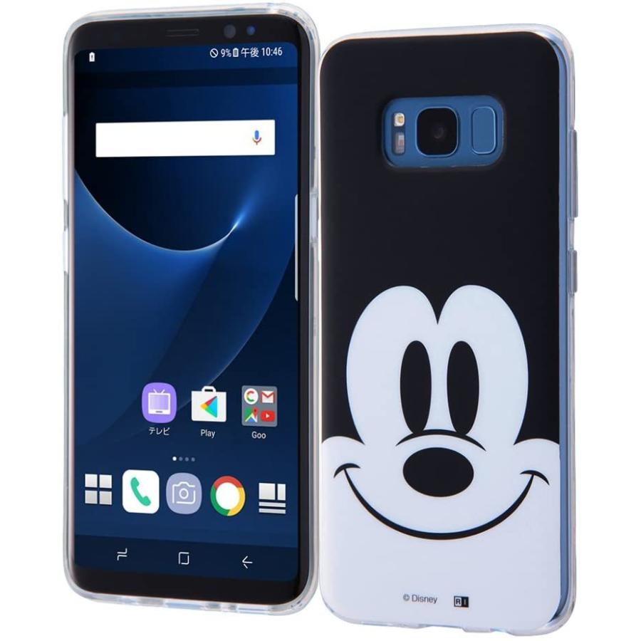 Galaxy s8 スマホケース ディズニー キャラクター TPU/ソフト/スマホケース クローズアップ/ミッキー IN-DGS8H/MK キャラクター グッズ｜my-friends