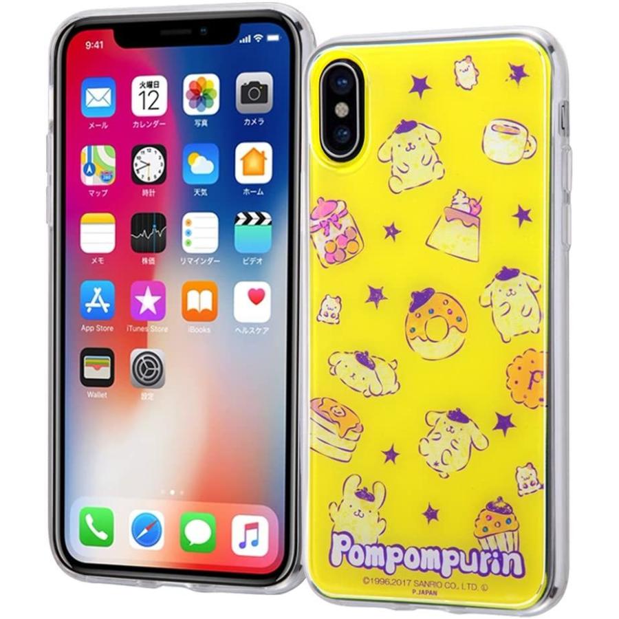 ポムポムプリン iPhoneXs スマホケース/iPhoneX スマホケース サンリオ