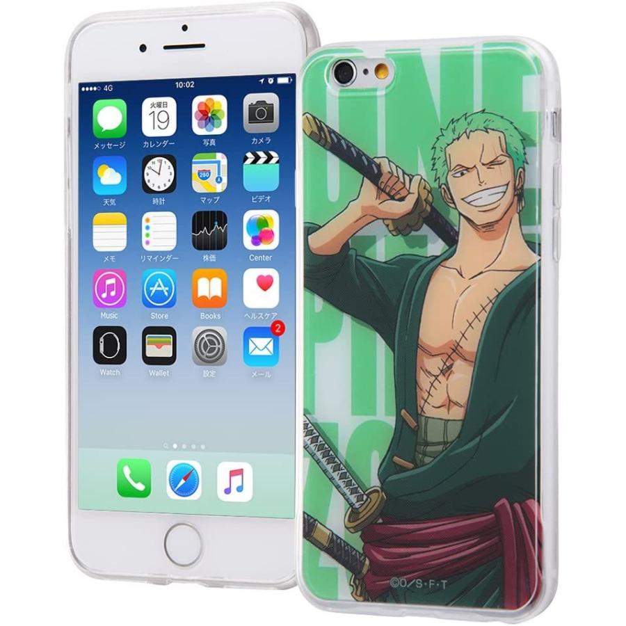 ONE PIECE 鮮やか/耐衝撃/スマホケース iPhone 6s/6 ワンピース/ゾロ1