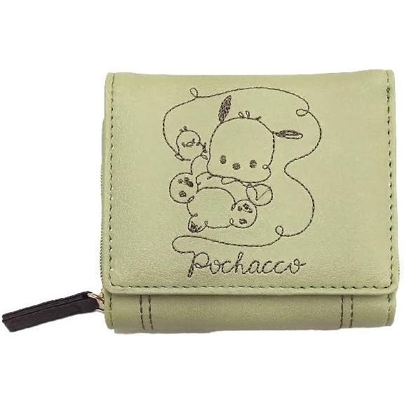 サンリオキャラクターズ ポチャッコ 刺繍シリーズ ラウンドミニ財布