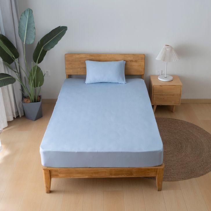 シングル ボックスシーツ のびーる マシュマロタッチ すべすべ オール