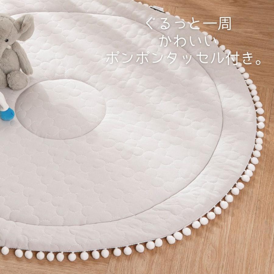 サニーマット 綿100 洗える キルト ベビー 赤ちゃんマット お昼寝