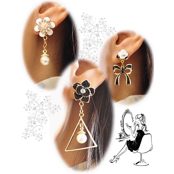 MY mama ステンレス K14GP カン付き台座ピアス パーツ 8mm 5ペア 10個