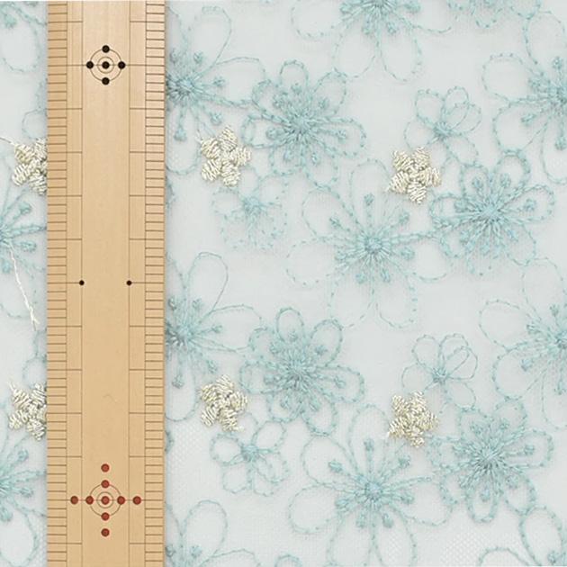 MY mama 生地 花柄 レース 刺繍 おしゃれ かわいい アメリ □ 切りっ