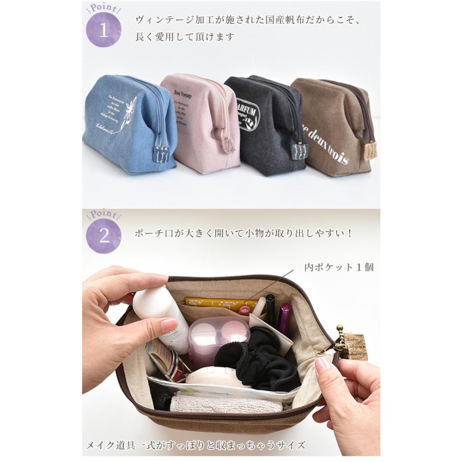 ヴィンテージ 帆布 で作る ワイヤー ポーチキット レシピ 型紙