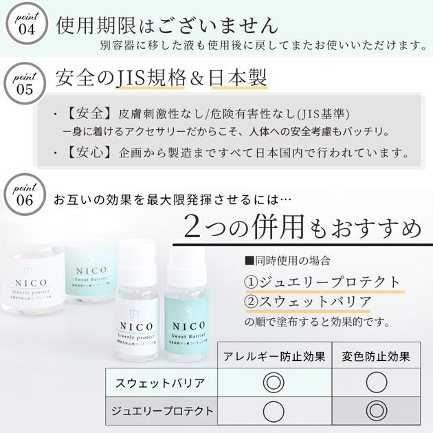 MY mama スウェットバリア フッ素コーティング 剤 10g ジュエリー