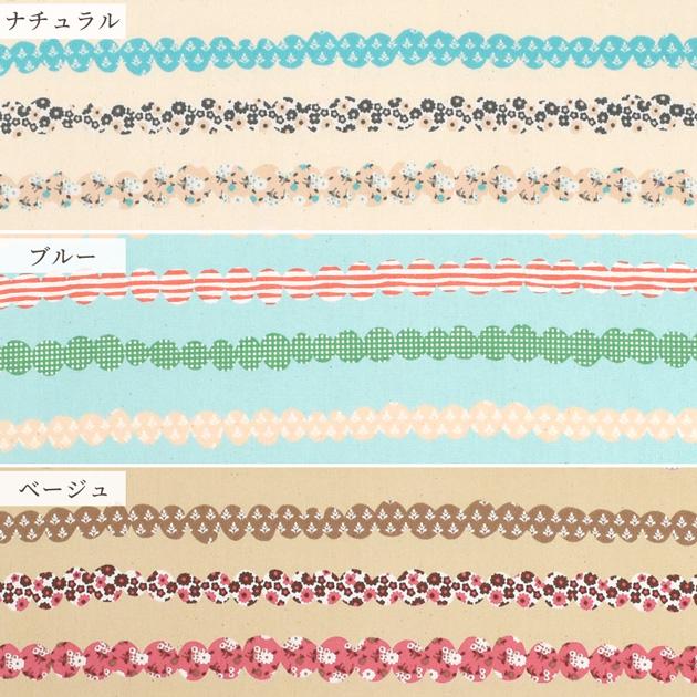 生地 オックス 花柄 ボーダー ドット 可愛い クピラ Hanauta □ kupila
