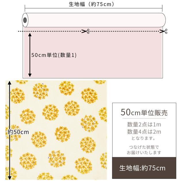 生地 布 布地 マイクロ フランネル ファー 小花 柄 □ おしゃれ 吸湿