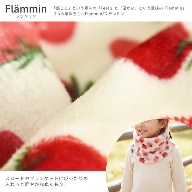 生地 布 布地 マイクロ フランネル ファー いちご 柄 □ おしゃれ 吸湿
