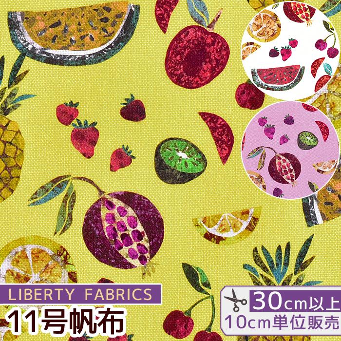 LIBERTY.（リバティ） リバティプリント生地 11号帆布 ピエトラ
