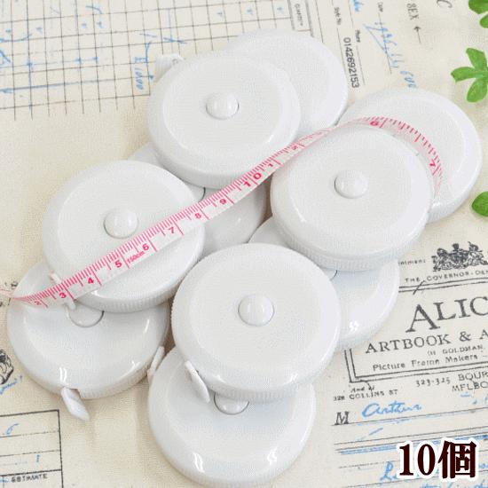 MY mama 卸売 10個販売 メジャー (1.5m/60 inch) 自動巻き取り式