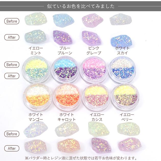新品　ART ME カラー パウダー 7g ８色セット MY mama レジン 着色剤 パウダー 全8色 セット ギャラクシー カラー