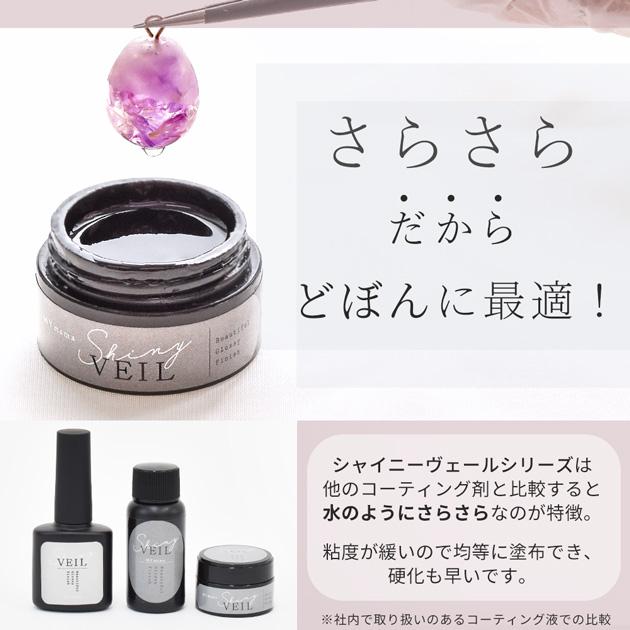 MY mama レジン コーティング液 大容量 30ml 詰め替え用 シャイニー
