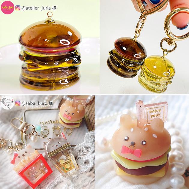 MY mama シリコン 型 バーガー ショップ モールド 単品 Lynn mold
